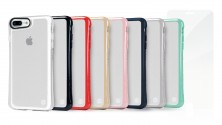 TUNEWEAR HYBRID SHELL + TUNEGLASS Anti shock case for iPhone 8 Plus / 7 Plus