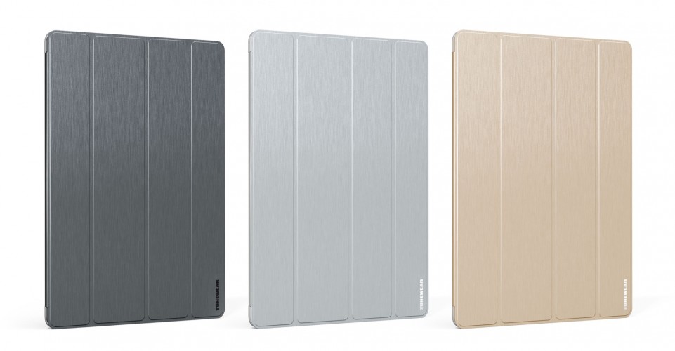 Brushed Metal Look SHELL with Front cover for iPad Pro (12.9inch)